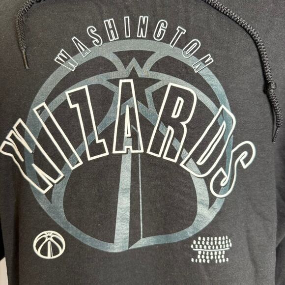 NBA Washington Wizards Black Hoodie XL Men’s Graphic Sweatshirt NWTOT - Picture 4 of 7